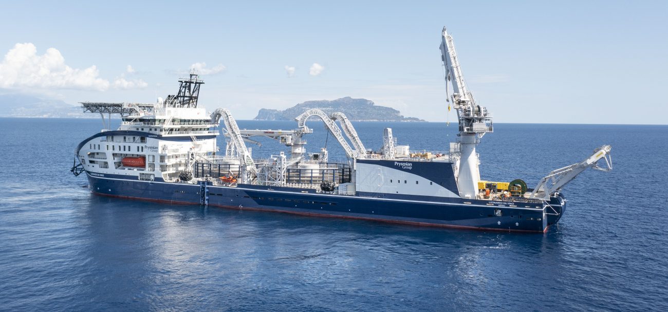Prysmian Cable boat, the Leonardo Da Vinci